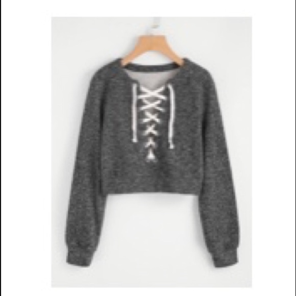 Crop sweatshirt